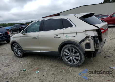 2017 Lincoln Mkx Reserve from USA, damaged, VIN 2LMPJ8LP3HBL29739